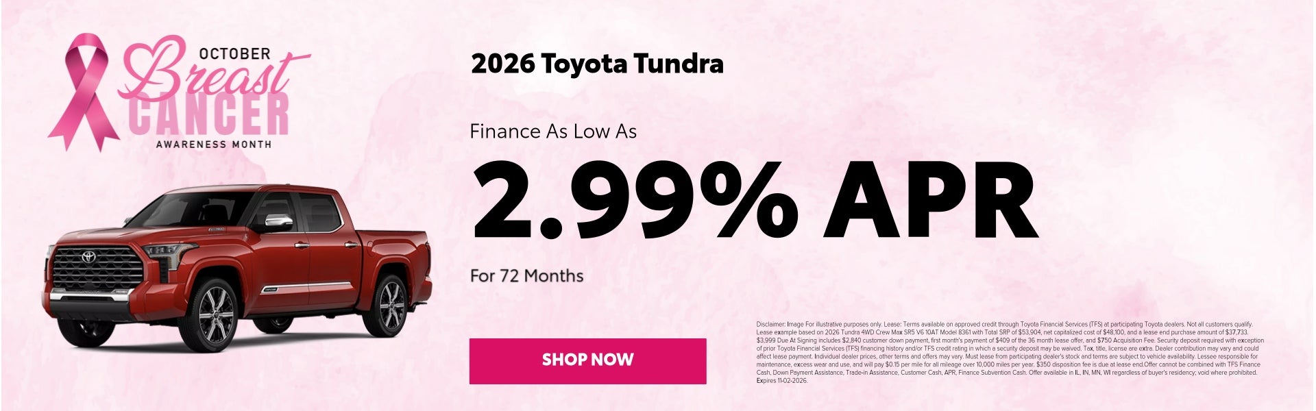 October Special Offers